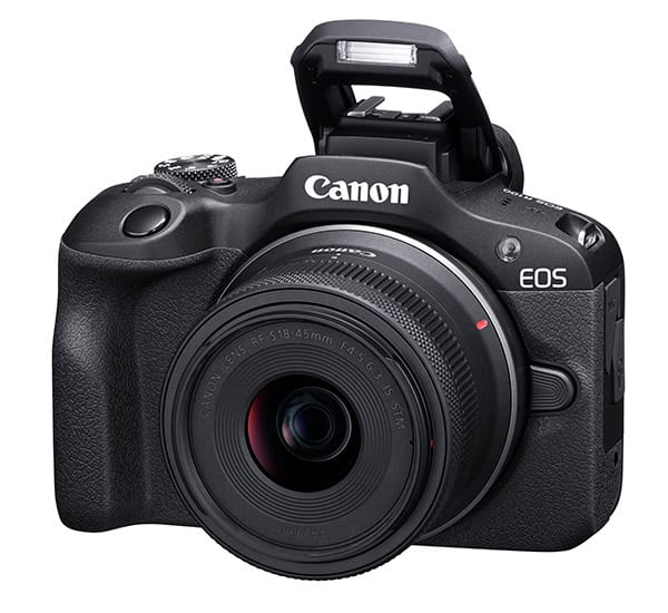 Canon EOS R100 mirrorless camera for beginners