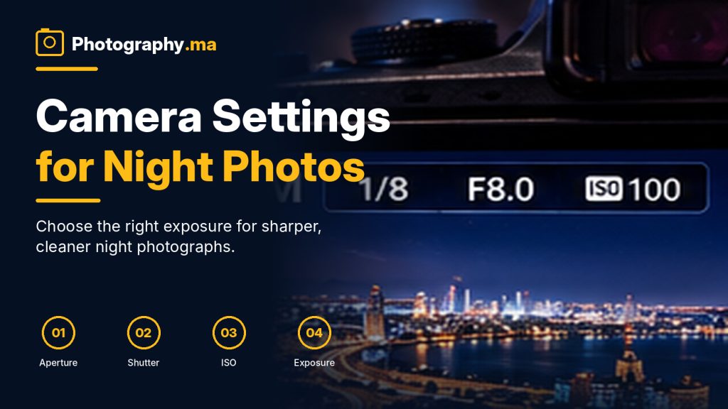 night photography tips for beginners camera settings on a tripod