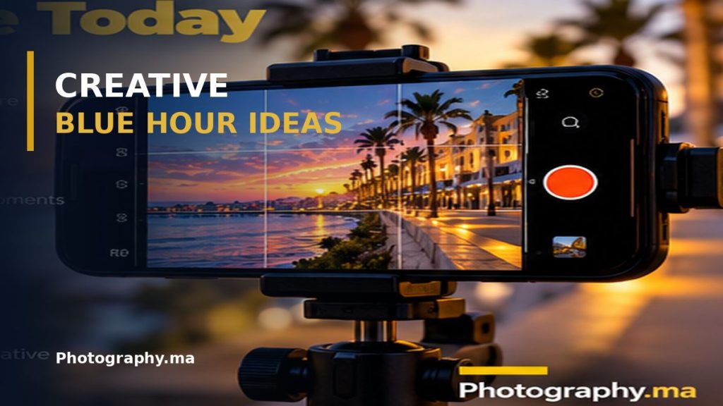 Creative blue hour photography ideas using a smartphone