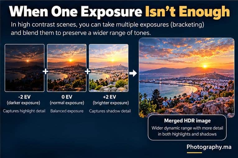 hdr bracketing dynamic range