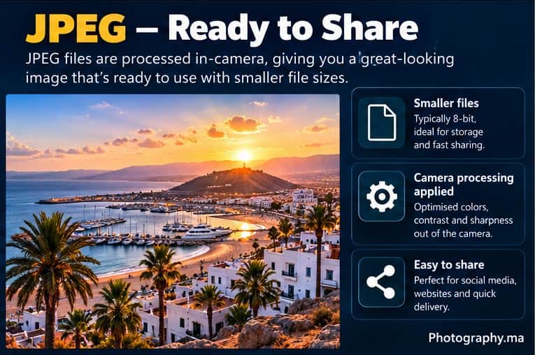 jpeg ready to share photography