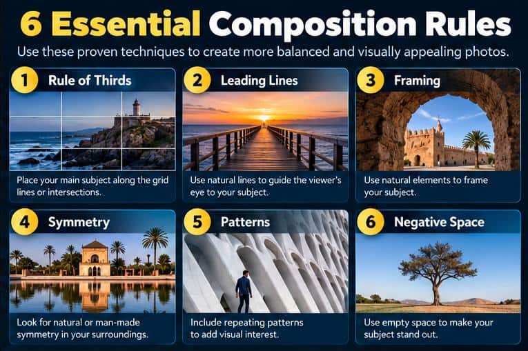 composition in photography rules for better photos