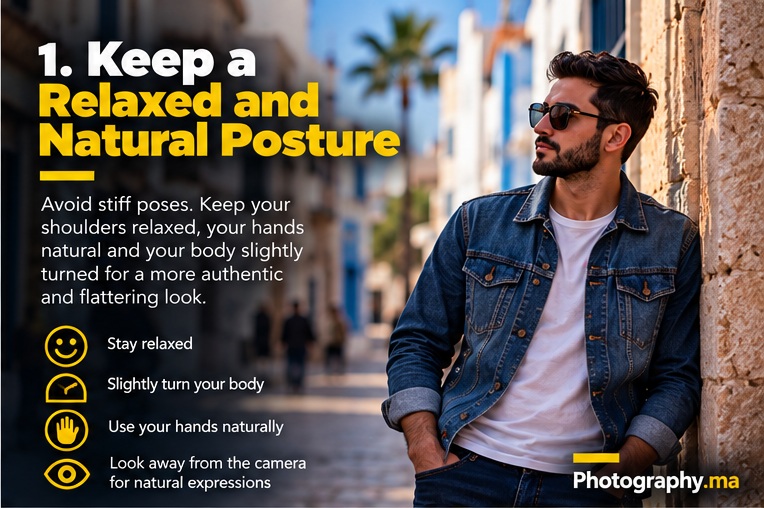 Portrait posing tips for beginners and simple camera settings