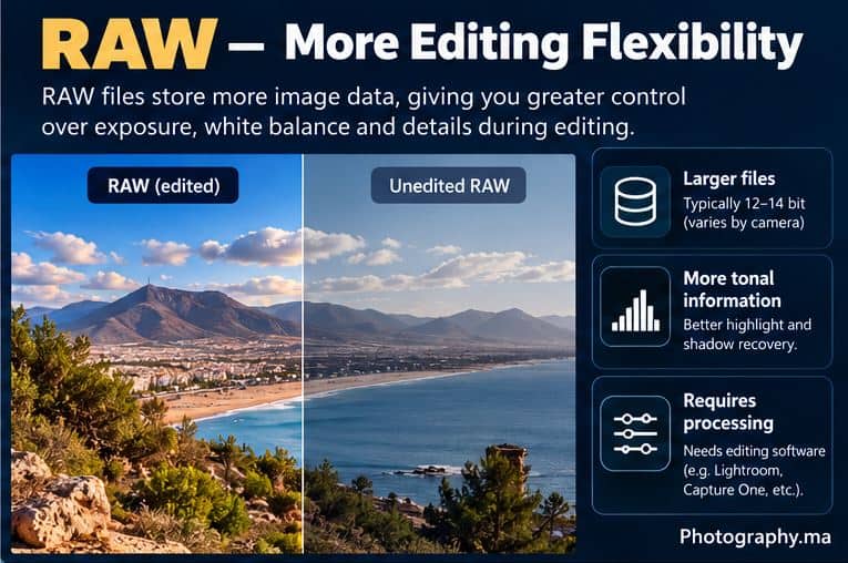 raw photo editing flexibility photography